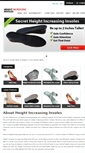 Mobile Screenshot of heightincreasinginsoles.net